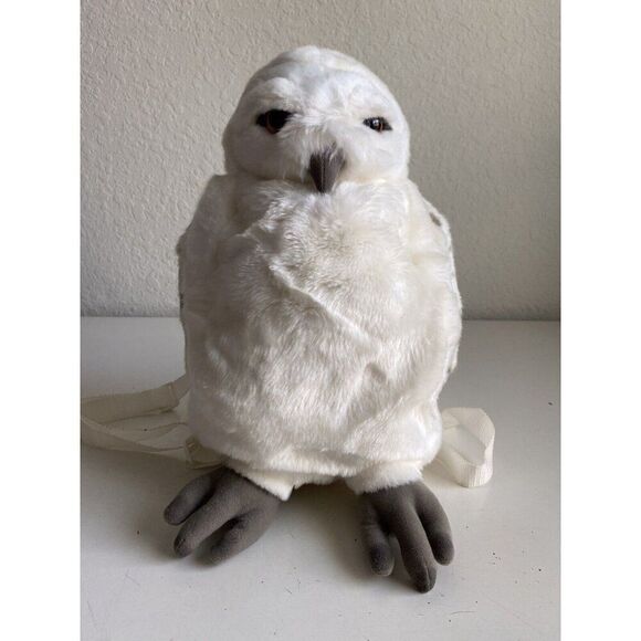 Harry Potter Hedwig Plush Backpack Wizarding World Universal Studios - Picture 1 of 8